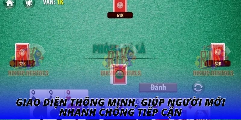 Giao diện thông minh, giúp người mới nhanh chóng tiếp cận