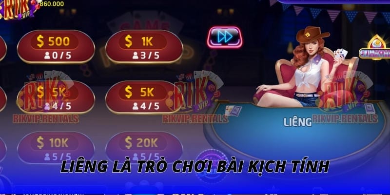 Liêng là trò chơi bài kịch tính